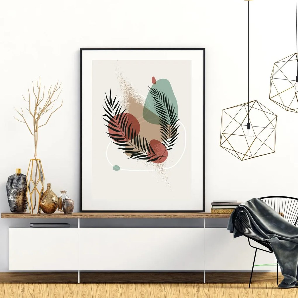 Plakat - Naturalna abstrakcja (A4)