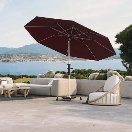 KNIRPS PHOENIX 315 cm - parasol ogrodowy : Kolor parasola - Bordeaux