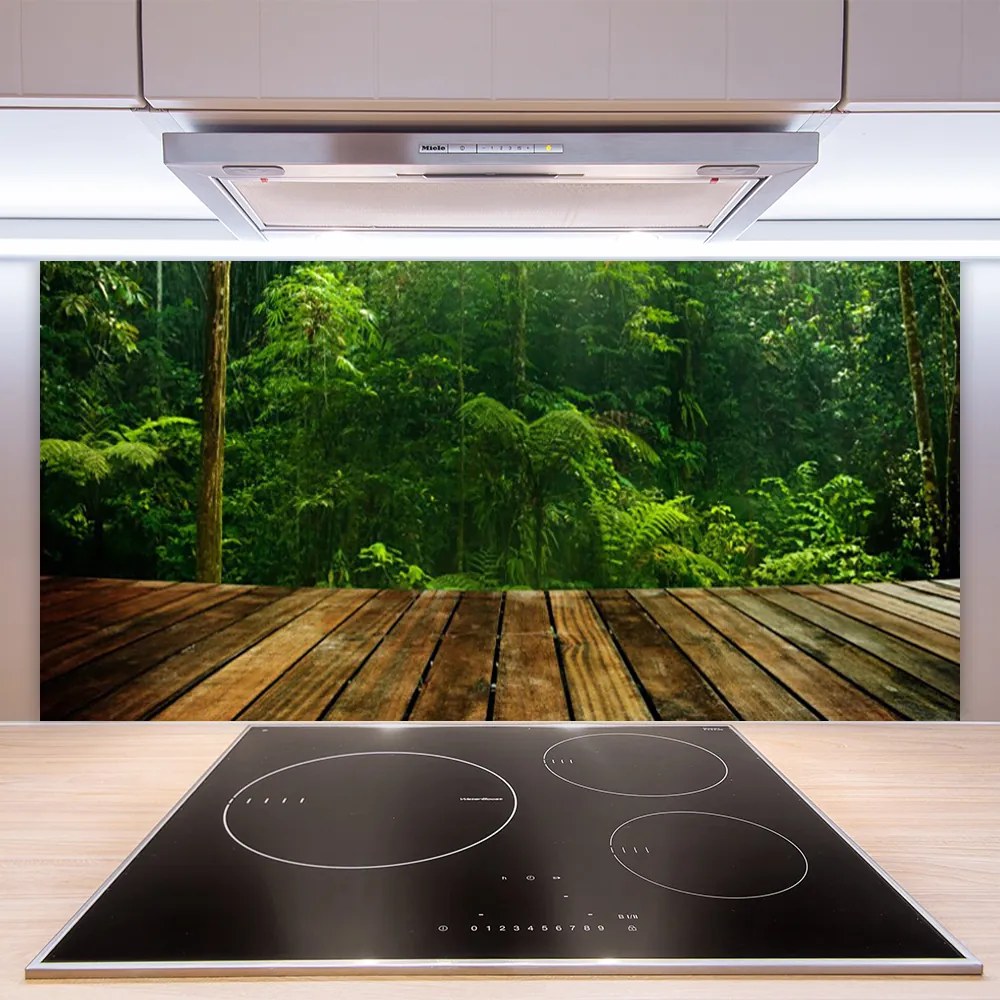 Panel Kuchenny Gęstwina Zielonego Lasu