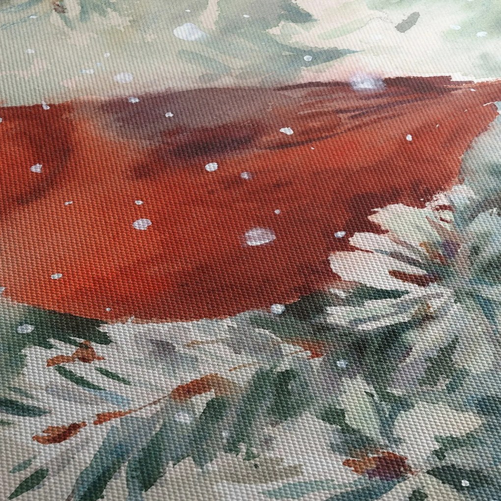Obraz - Kardynał (z zegarem) (90x30 cm)