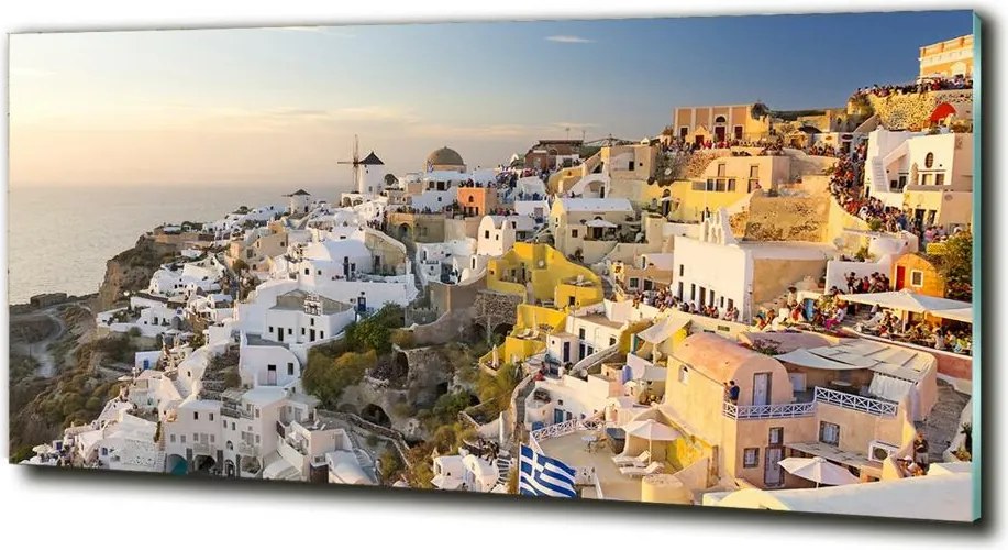 Foto obraz szklany Santorini Grecja