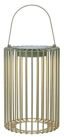 Zielony zewnętrzny lampion solarny LED na USB (wysokość 54 cm) Cavia – Markslöjd