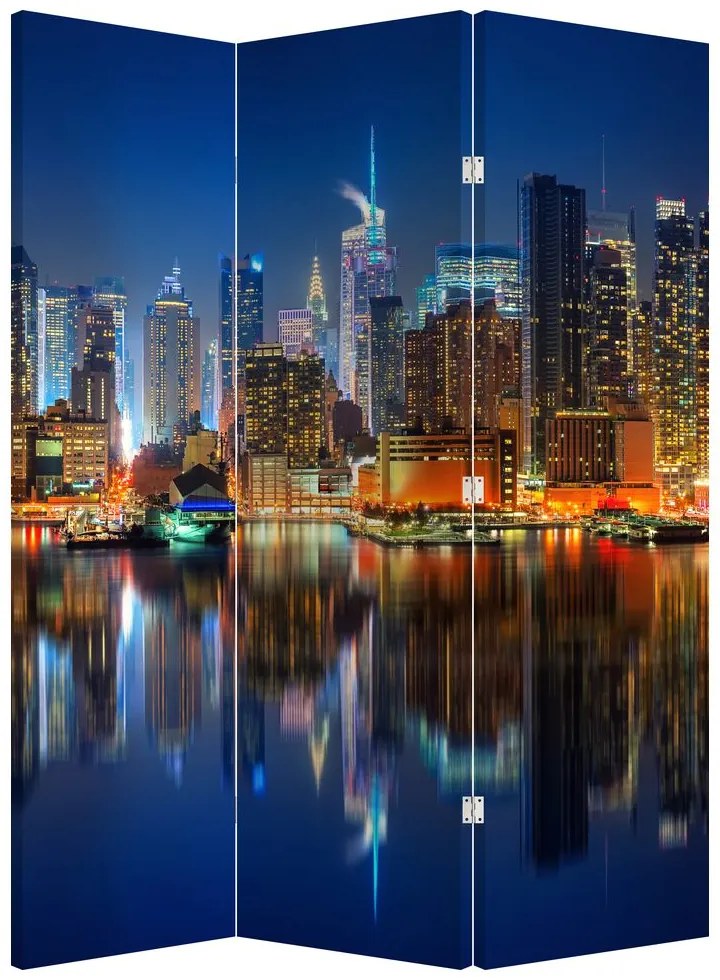 Parawan - Manhattan nocą (126x170 cm)