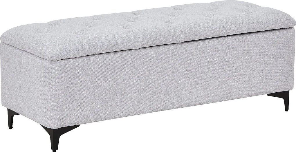 Ławka ze schowkiem – Tkanina – Beżowa - SABILO