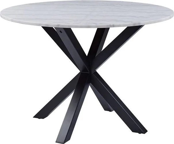 Designerski stół do jadalni z blatem w imitacji marmuru Heaven