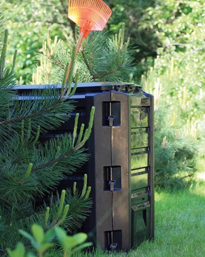 Kompostownik ogrodowy - Compogreen 380 l czarny Prosperplast