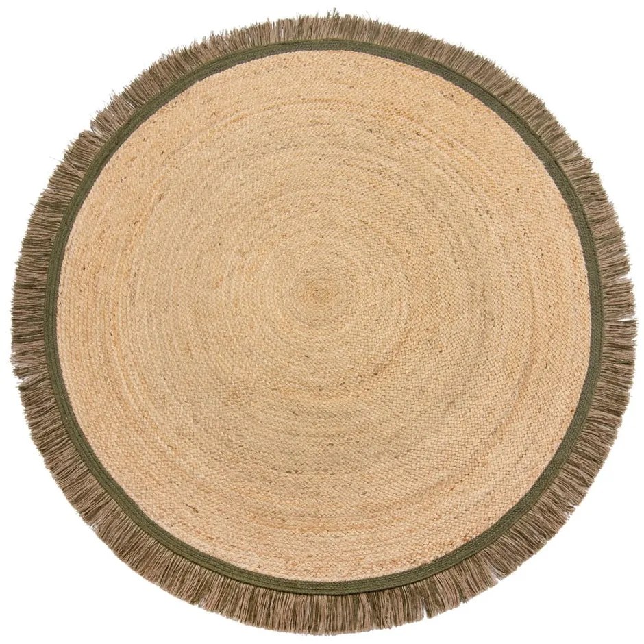 Naturalny okrągły dywan ø 180 cm Kahana – Flair Rugs