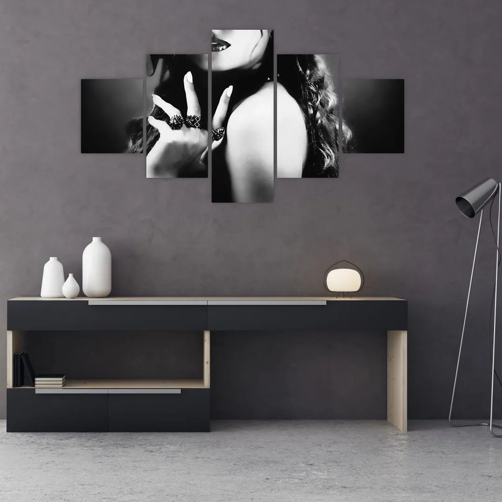 Obraz - Piękna kobieta (125x70 cm)