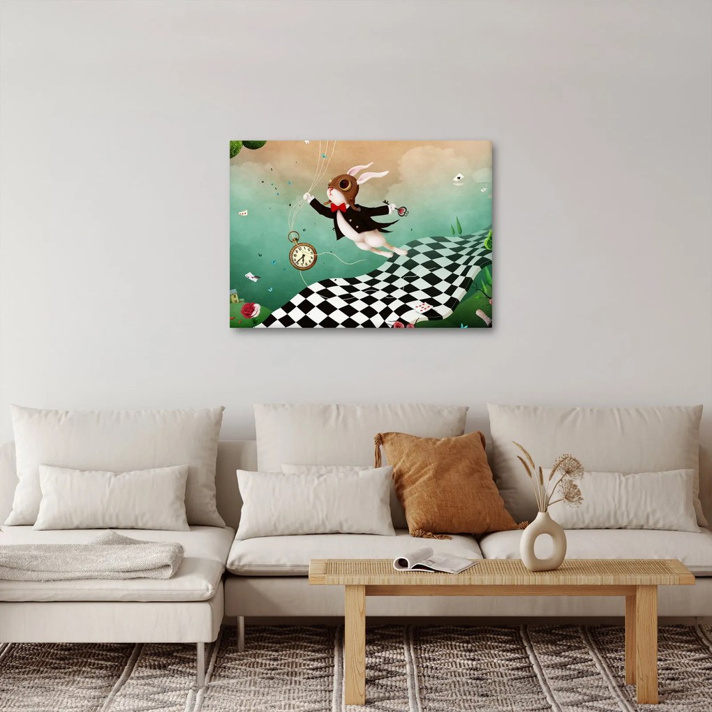 Obraz - Fantasy królik (70x50 cm)
