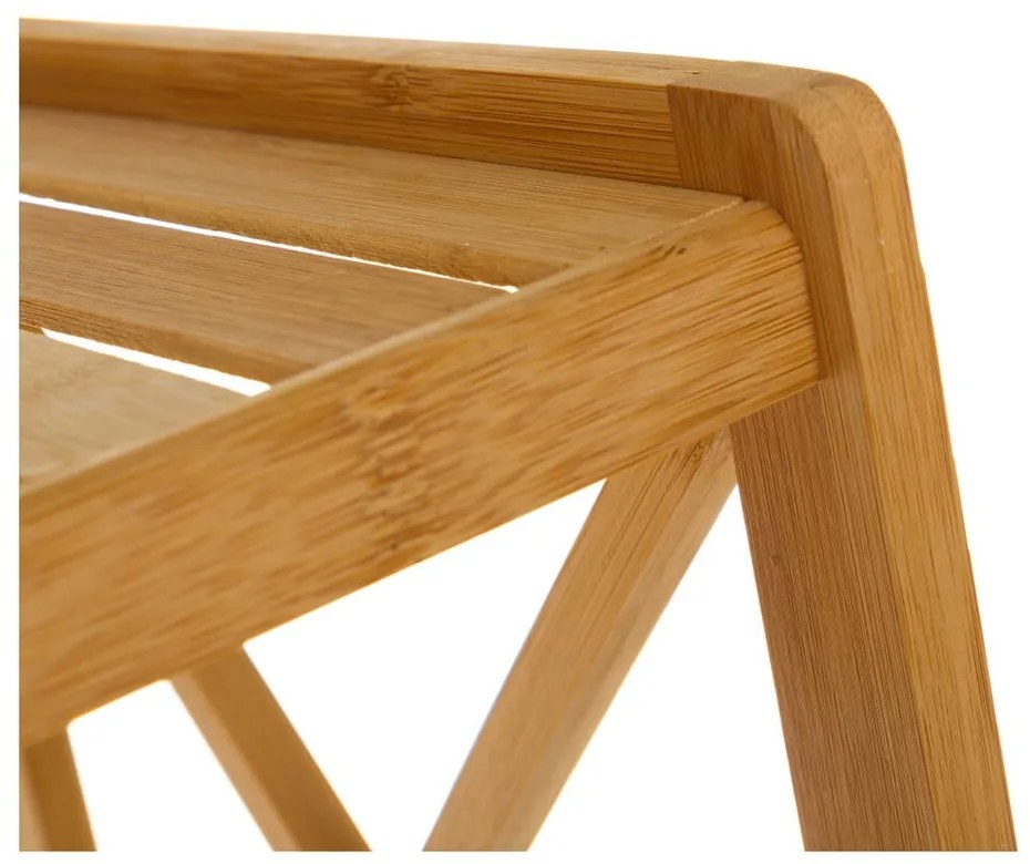 Bambusowy regał łazienkowy 33x119 cm – Casa Selección