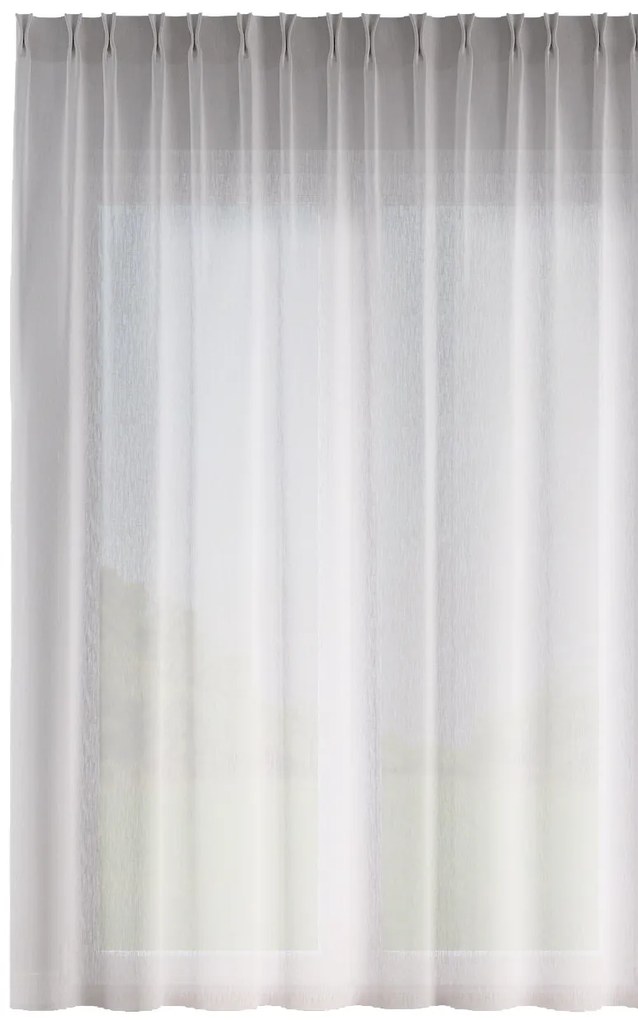 Firana na haczykach flex podwójnych