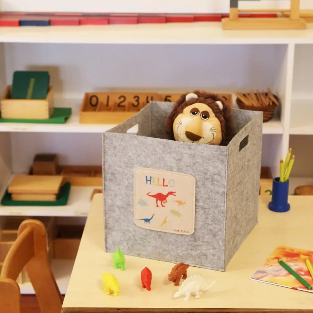 Tekstylny dziecięcy pojemnik na zabawki – Mioli Decor