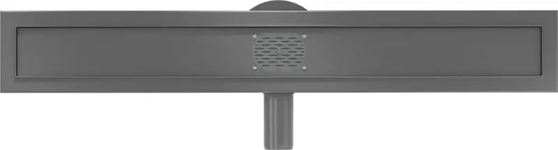Mexen Flat 360° korpus do odpływu liniowego obrotowy 70 cm, gun gray szczotkowany - 1E40070
