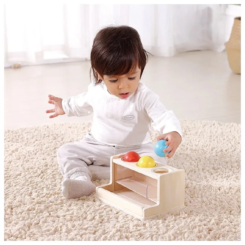 Tooky toy box pudełko xxl montessori edukacyjne 5w1 sensoryczne 11-12 mies