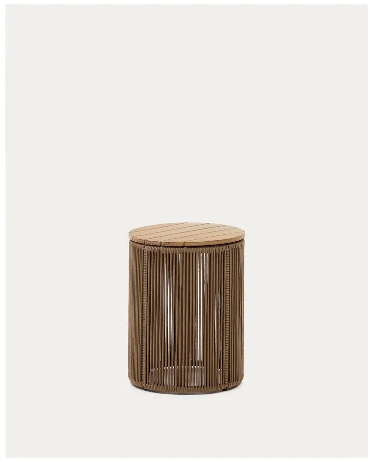 Okrągły stolik ogrodowy ø 40 cm Mesa – Kave Home