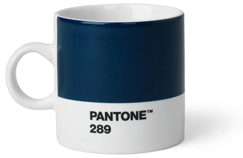 Ciemnoniebieski ceramiczny kubek na espresso 120 ml Espresso Dark Blue 289 – Pantone