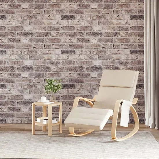 Ciemnobrązowe panele ścienne wzór cegły C3-B85