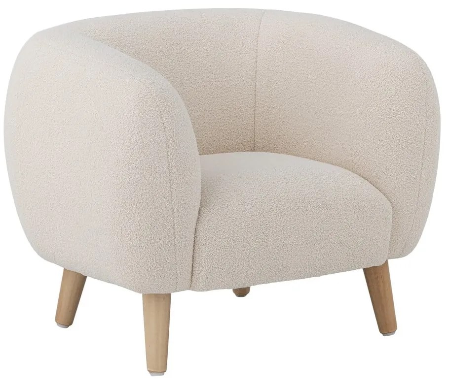 Biały fotel dziecięcy Cade – Bloomingville Mini
