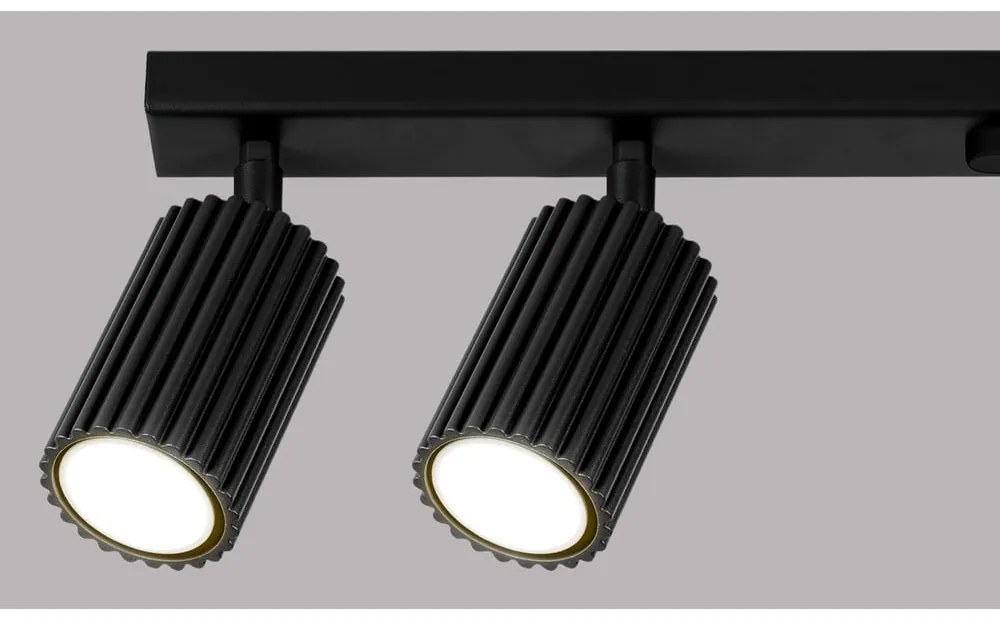 Czarna lampa punktowa 6,5x117 cm Gleam – Sollux