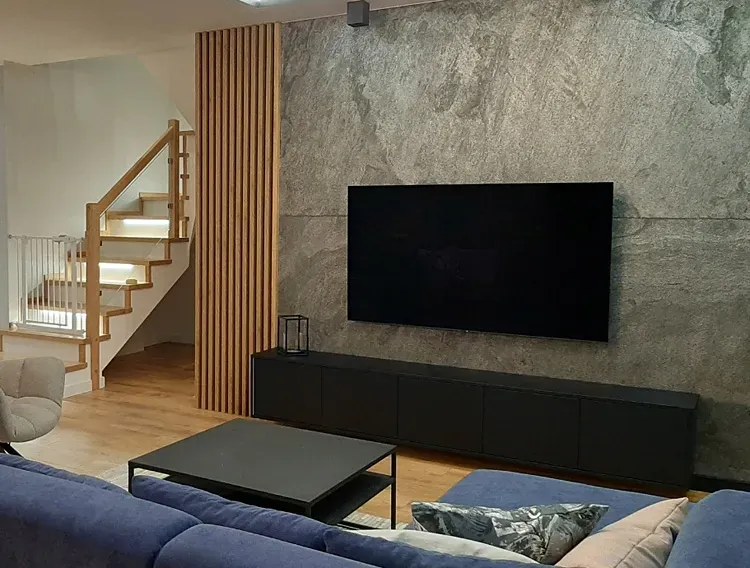 Akustyczne panele lamelowe 2 szt. dąb artisan H7-H45