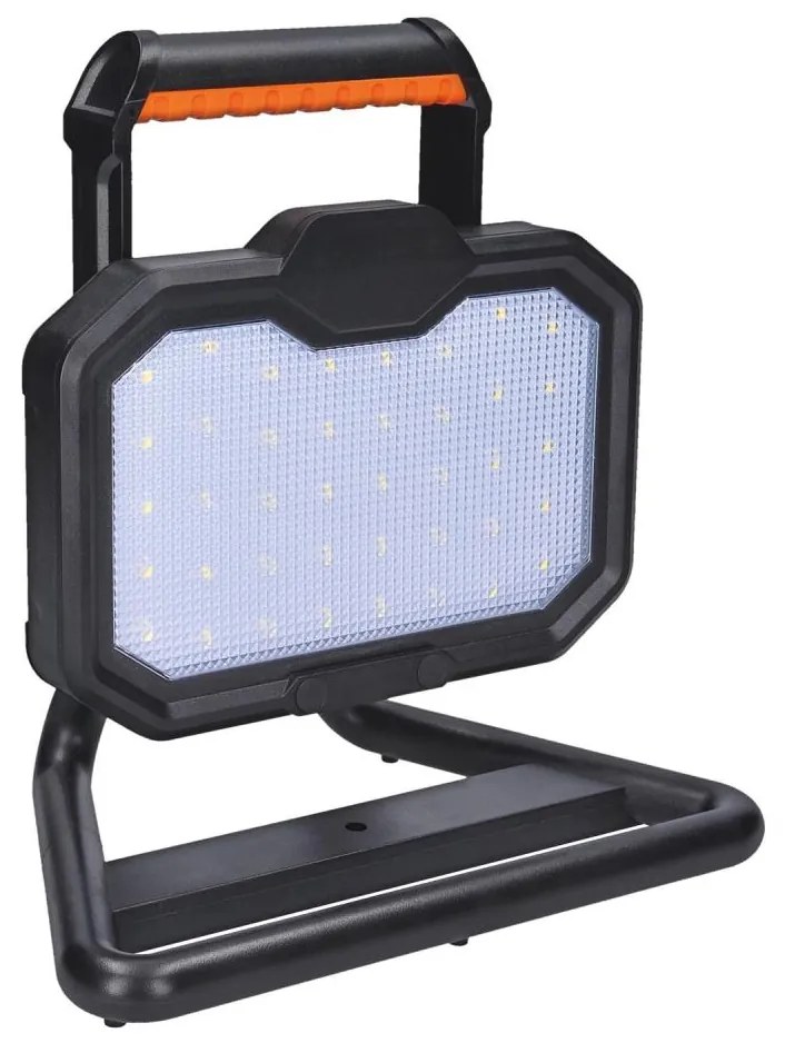 Solight WM-20W-RE-LED Ściemnialny naświetlacz akumulatorowy LED/20W/4400 mAh 4000K IP54