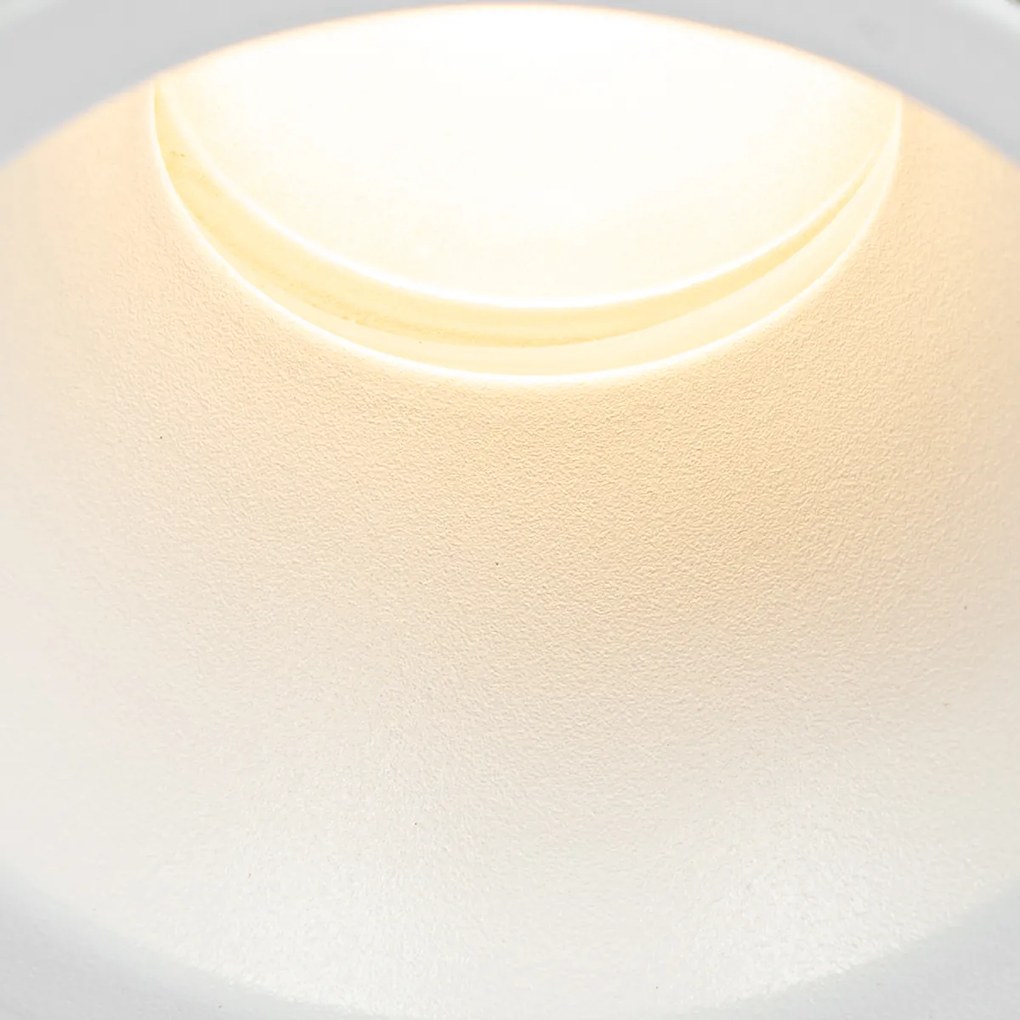 Zestaw 12 białych opraw LED GU10 35 mm IP44 - Dept Nowoczesny Oswietlenie wewnetrzne