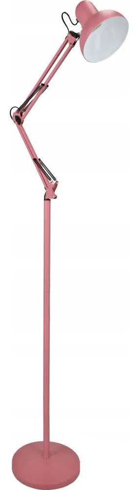 Lampa stojąca 1xE27/40W/230V różowa