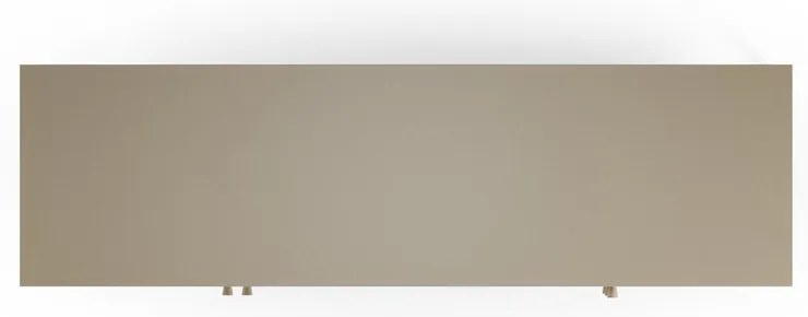 Kremowa metalowa komoda 140x90x40 cm Fayna – Marckeric