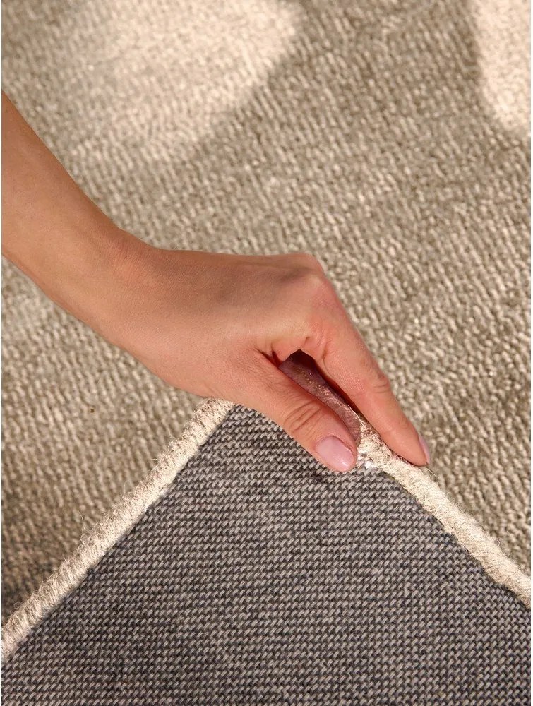 Beżowy dywan z mieszanki wełny tkany ręcznie 200x300 cm Kari – Villeroy&Boch