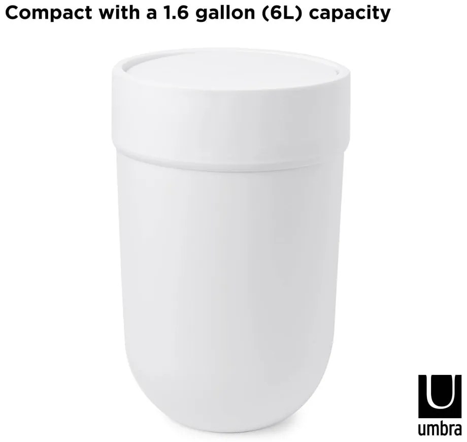 Plastikowy kosz na śmieci 6 l Touch – Umbra