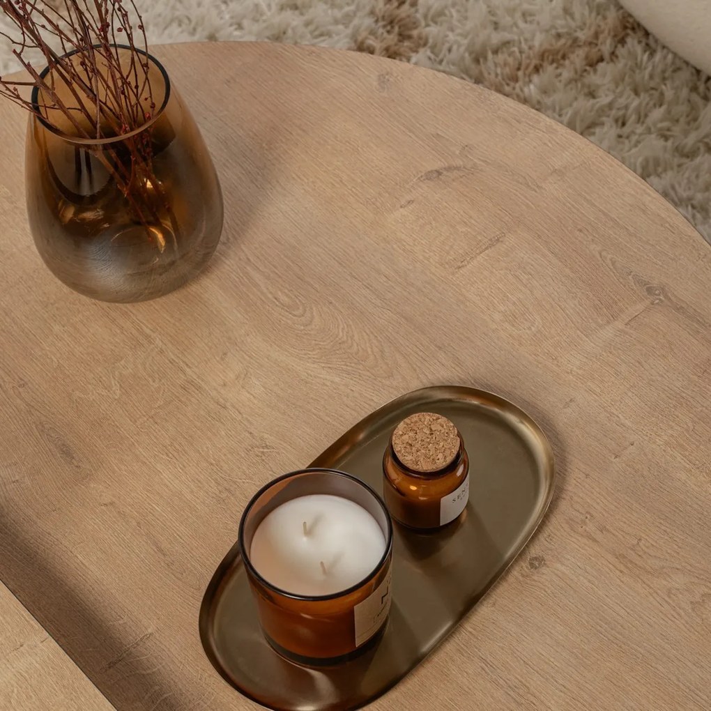 Stolik kawowy Orion Honey Oak Black