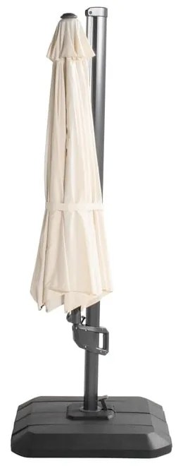 Beżowy parasol Hartman Deluxe, ø 350 cm