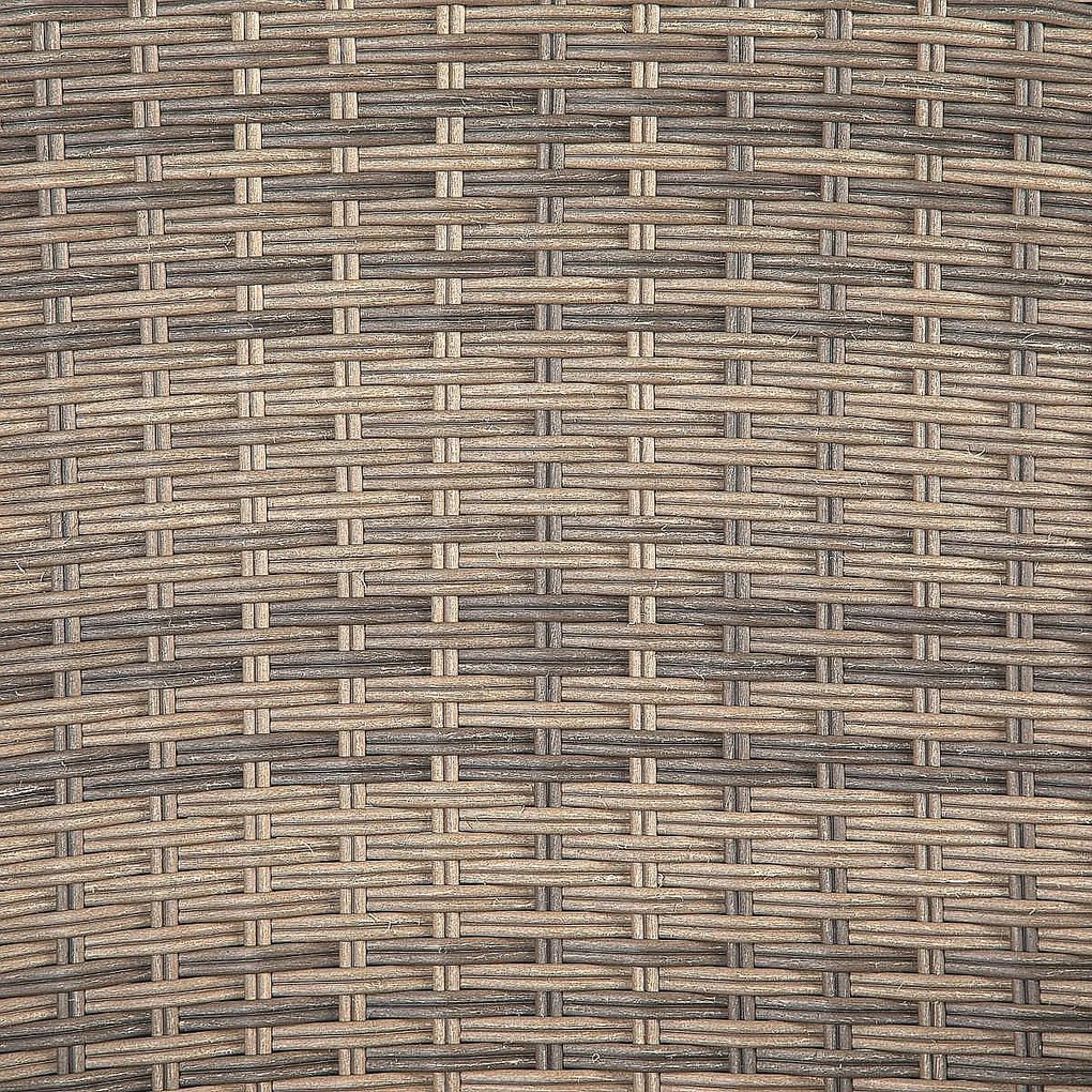 Zestaw rattanowy SANTORINI dla 5 osób (brązowy)