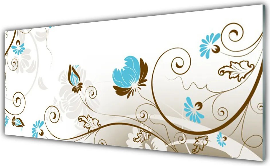 Panel Szklany Dynamiczna Kompozycja Linii