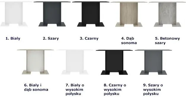 Stół jadalniany drewniany T8-P96