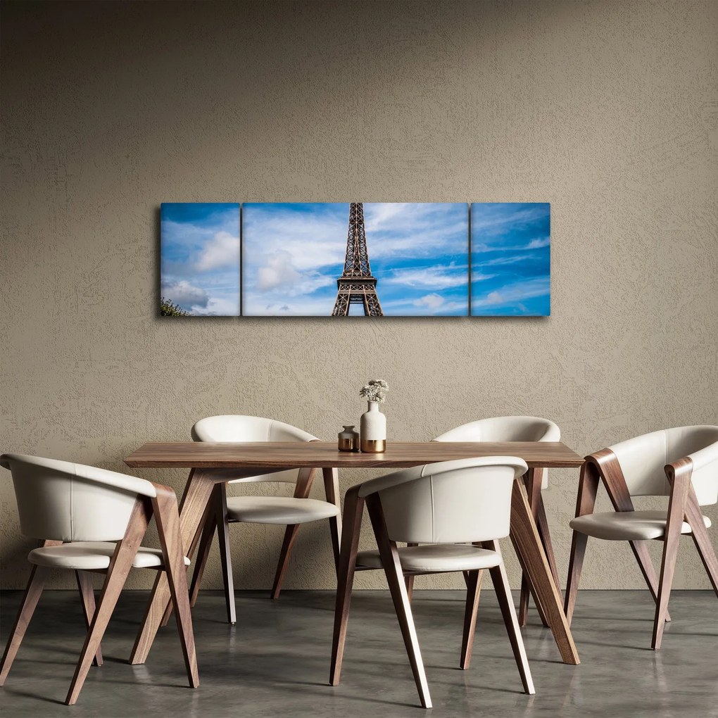 Obraz - Wieża Eiffla (170x50 cm)