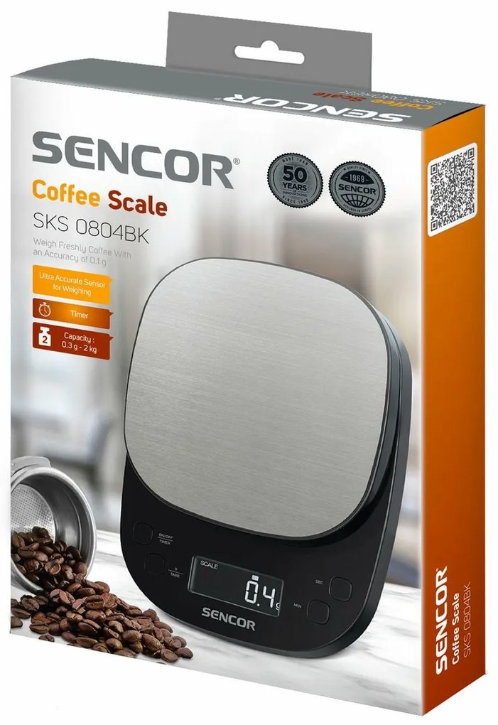 Sencor SKS 0804BK waga kuchenna