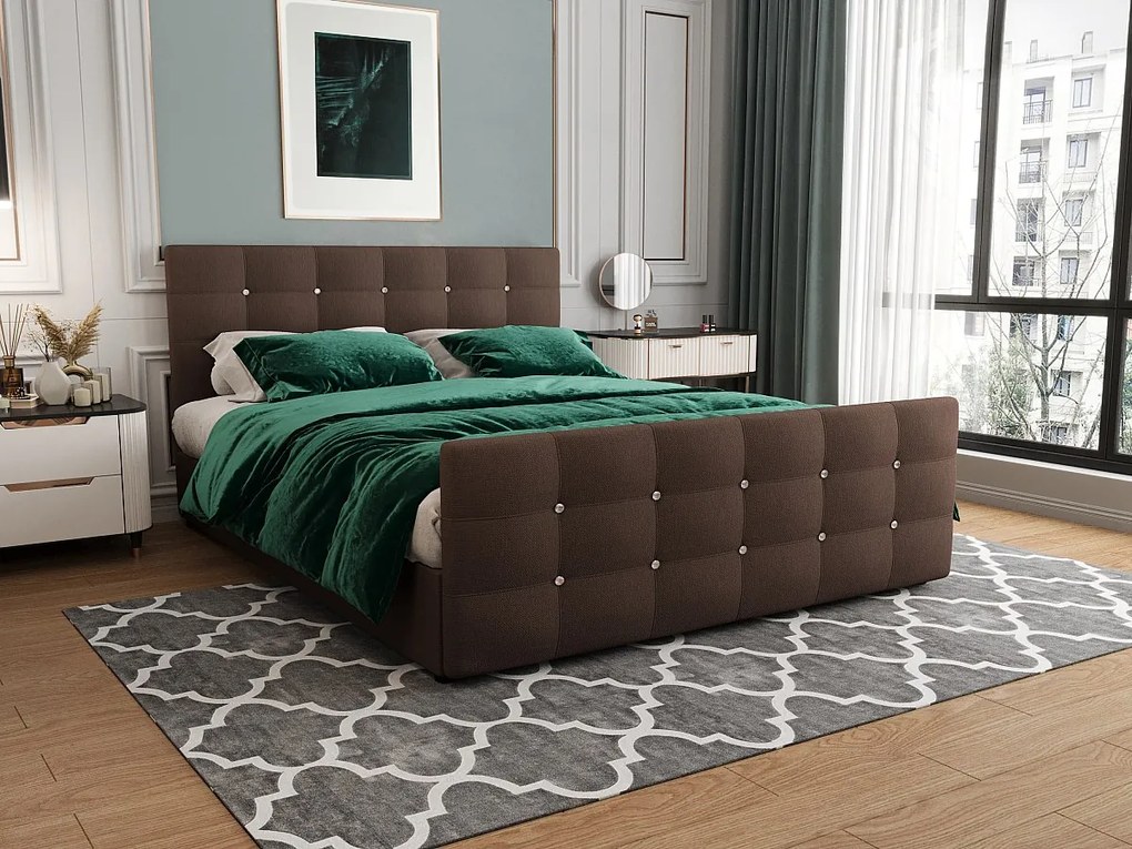 H3/Łóżko kontynentalne KLEO 140x200 Cosmic 800