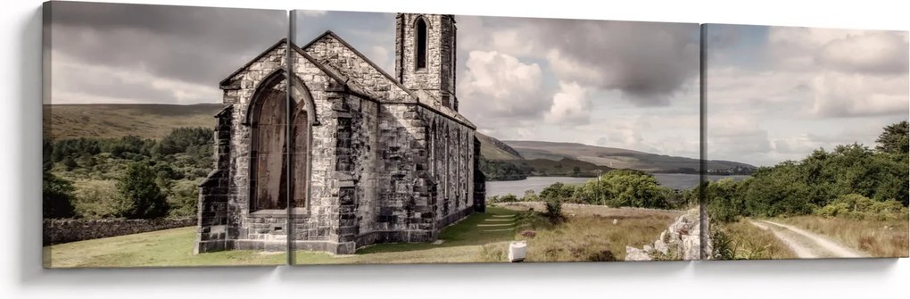Obraz - Kościół irlandzki (170x50 cm)