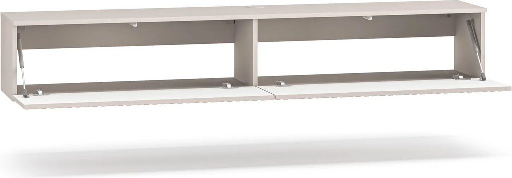 Wisząca szafka RTV 180 cm Sophie 28, kaszmir