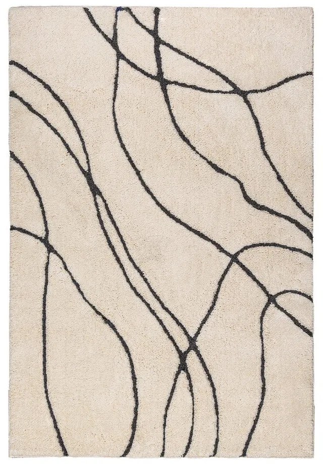 Kremowy dywan 120x170 cm Flow – Flair Rugs