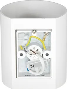 Nowoczesna lampa ścienna biała - Sabbio