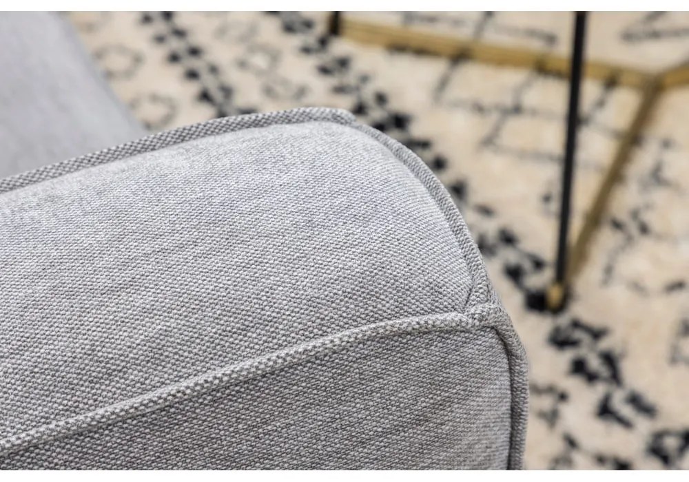 Jasnoszara sofa modułowa Bonami Selection Fairfield, 282 cm