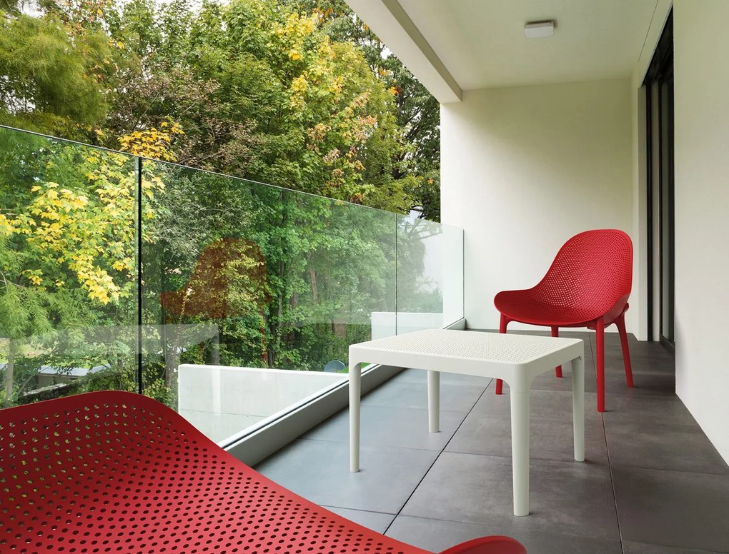 Plastikowy stolik do kawiarni i ogrodu Sky Side Table
