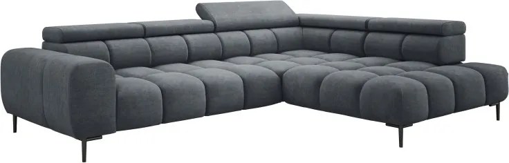 Narożnik PLAZA L Prawostronny w tkaninie CLOUD 97 WERSAL