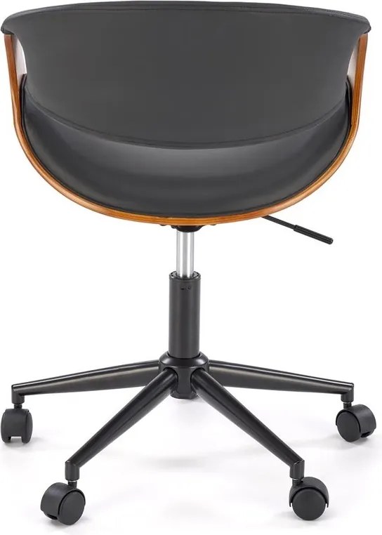 Obrotowe krzesło biurowe ze sklejki giętej Bilbo Halmar