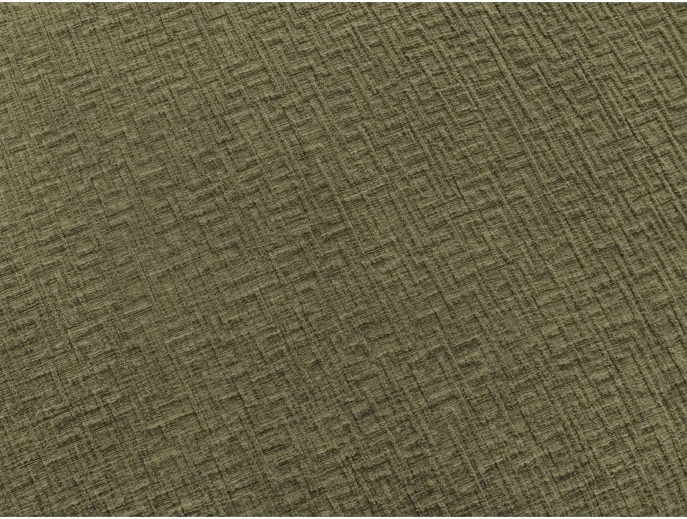 Zielona rozkładana sofa do spania z tkaniny szenilowej 220 cm Hugo – Bobochic Paris