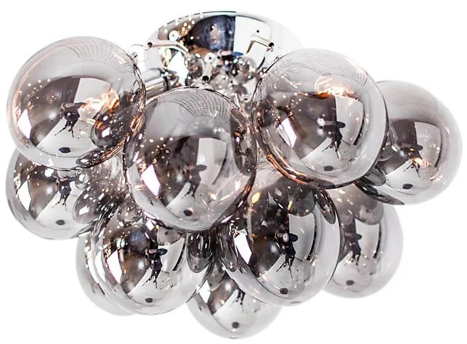 ByRydens 4200660-4505 - Plafon GRANDE 3xG9/4W/230V dymny/czarny