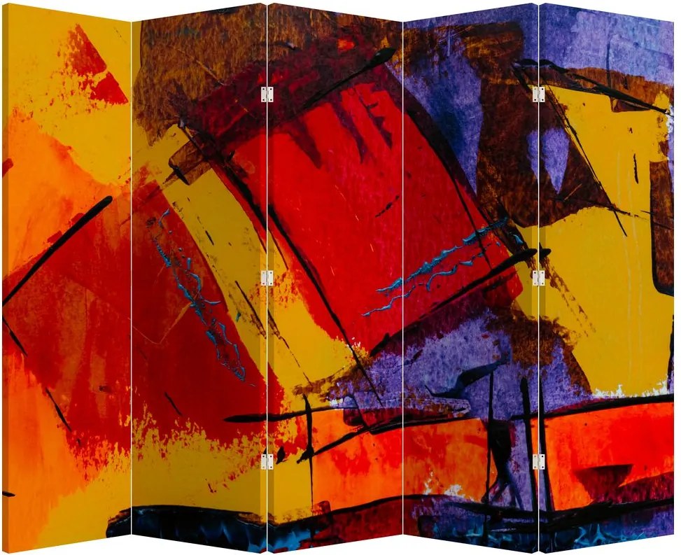 Parawan - Abstrakcja (210x170 cm)