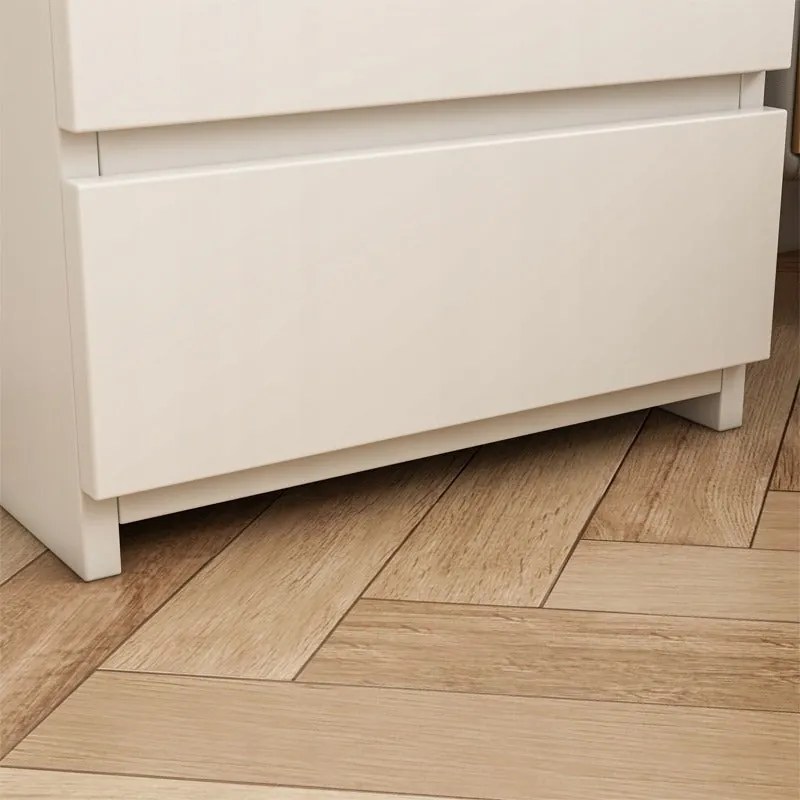 Szafka nocna z 2 szufladami 40 cm – nowoczesny styl loftowy, MDF